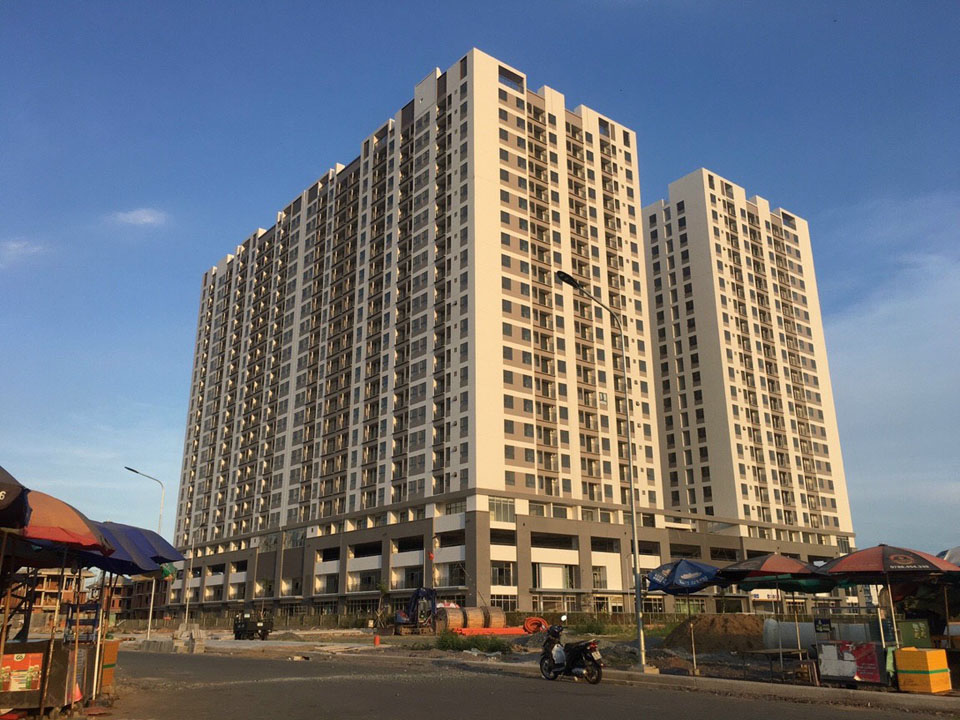 Hình ảnh tiến độ thực tế dự án Shophouse Q7 Boulevard Hưng Thịnh