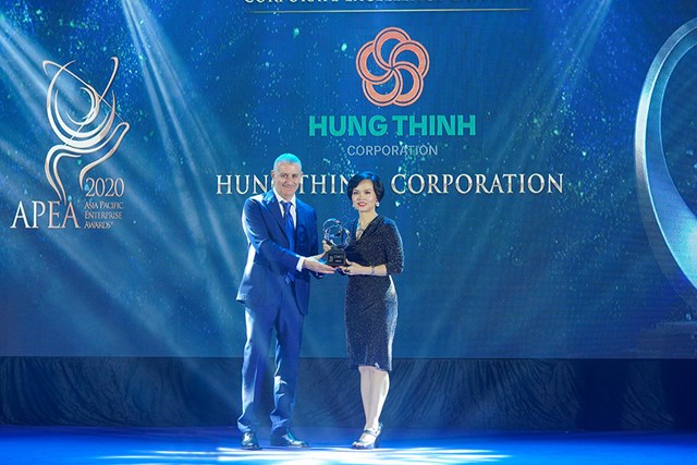 Nhận giải thưởng doanh nghiệp Việt Nam xuất sắc Châu Á 2020