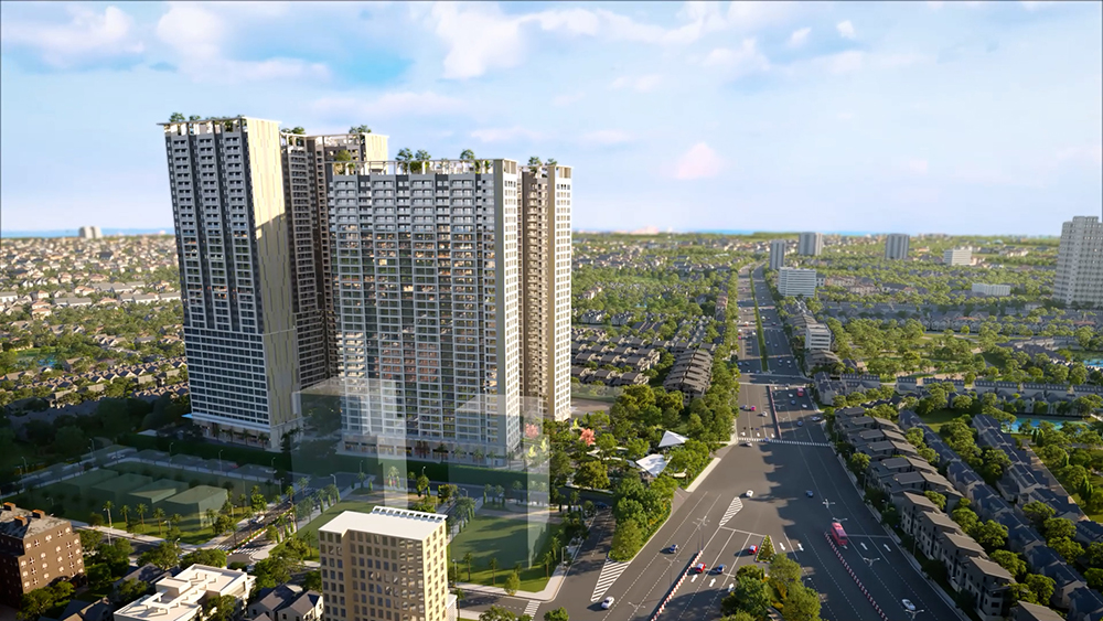 Phối cảnh dự án căn hộ cao cấp tại TP Thuận An