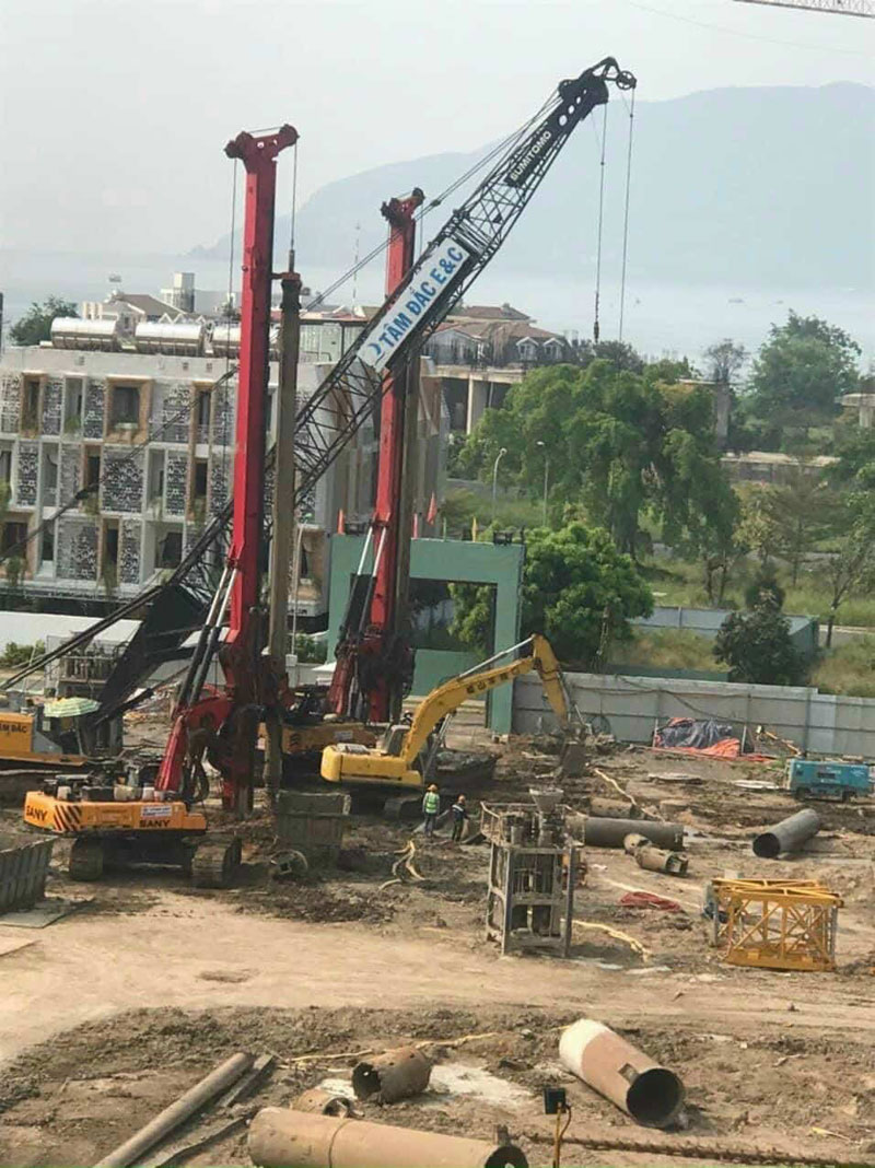 Tiến độ xây dựng căn hộ New Galaxy Nha Trang 05/2022