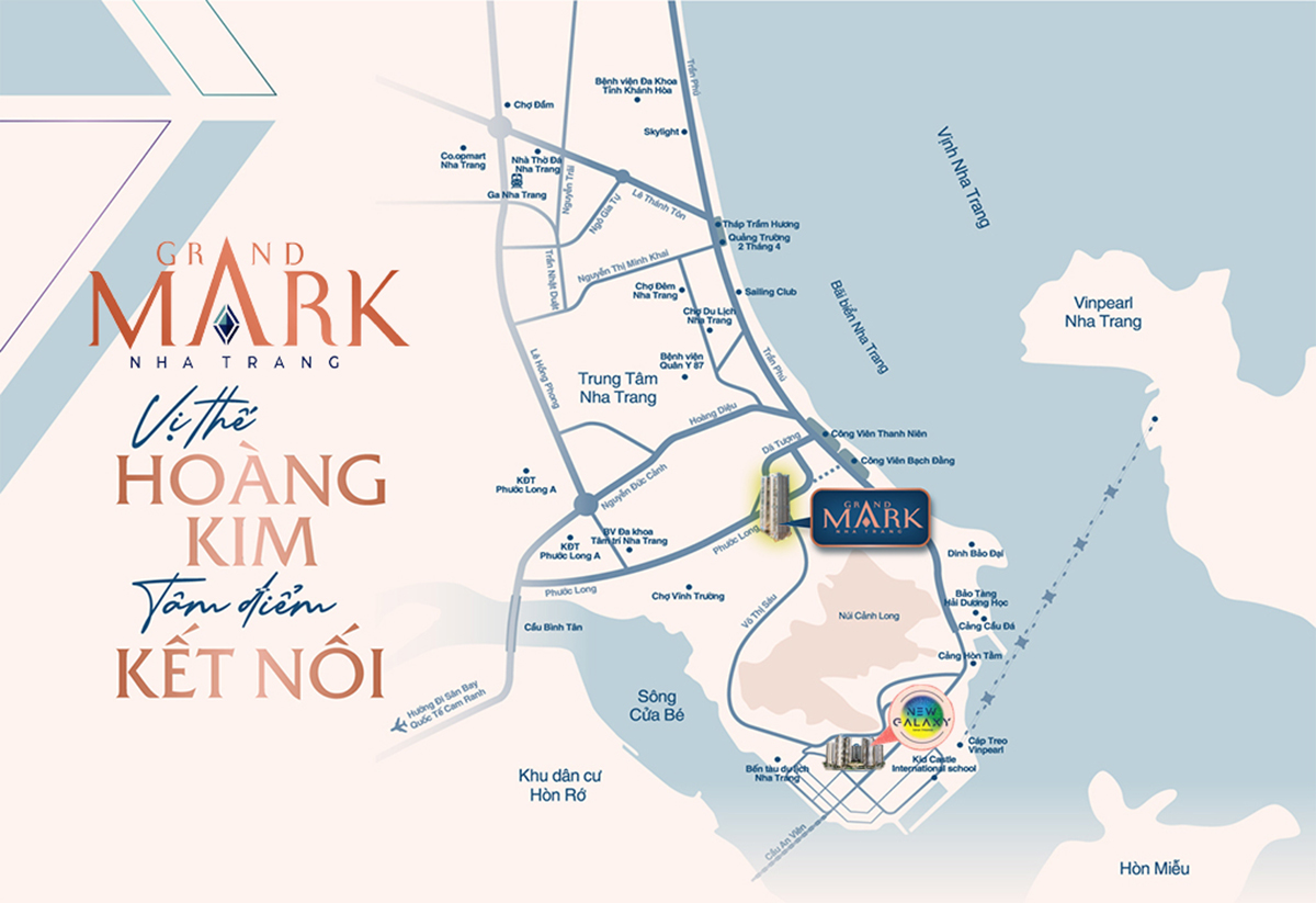 Vị trí dự án Grand Mark Nha Trang nằm ở đâu?
