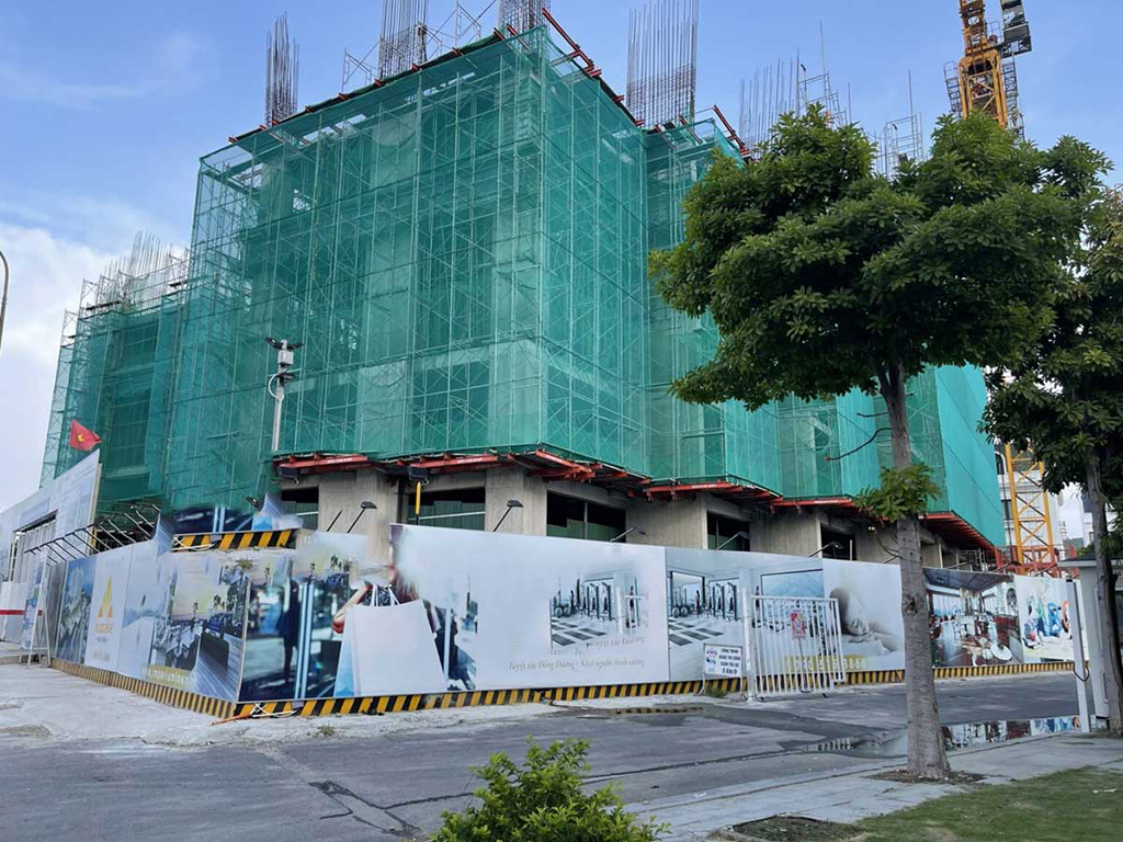 Tiến độ xây dựng căn hộ Grand Mark Nha Trang 11/2022