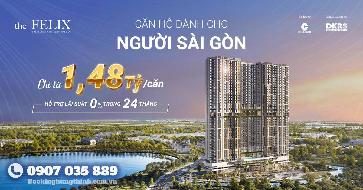 Tổng quan dự án căn hộ The Felix Bình Dương